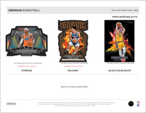 2024/25 Obsidian Basketball Hobby