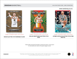 2024/25 Obsidian Basketball Hobby International