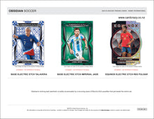Load image into Gallery viewer, 2024/25 Obsidian Soccer Hobby International Box
