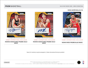 2024/25 Prizm Basketball Hobby International