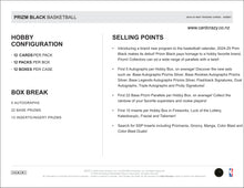 Load image into Gallery viewer, 2024/25 Prizm Black