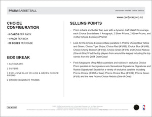2024/25 Panini Prizm Basketball Choice Box