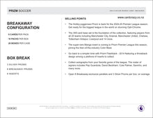 Load image into Gallery viewer, 2024/25 Panini Prizm Premier League Soccer Breakaway Box