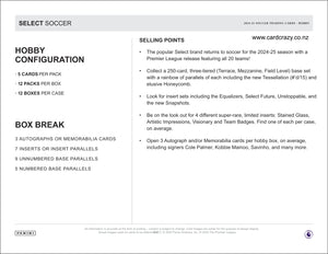 2024/25 Panini Select Premier League Soccer Hobby Box