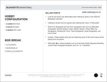 Load image into Gallery viewer, 2024/25 Silhouette Basketball