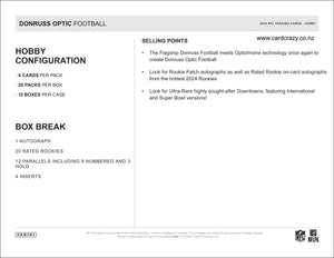 2024 Panini Donruss Optic Football Hobby Box