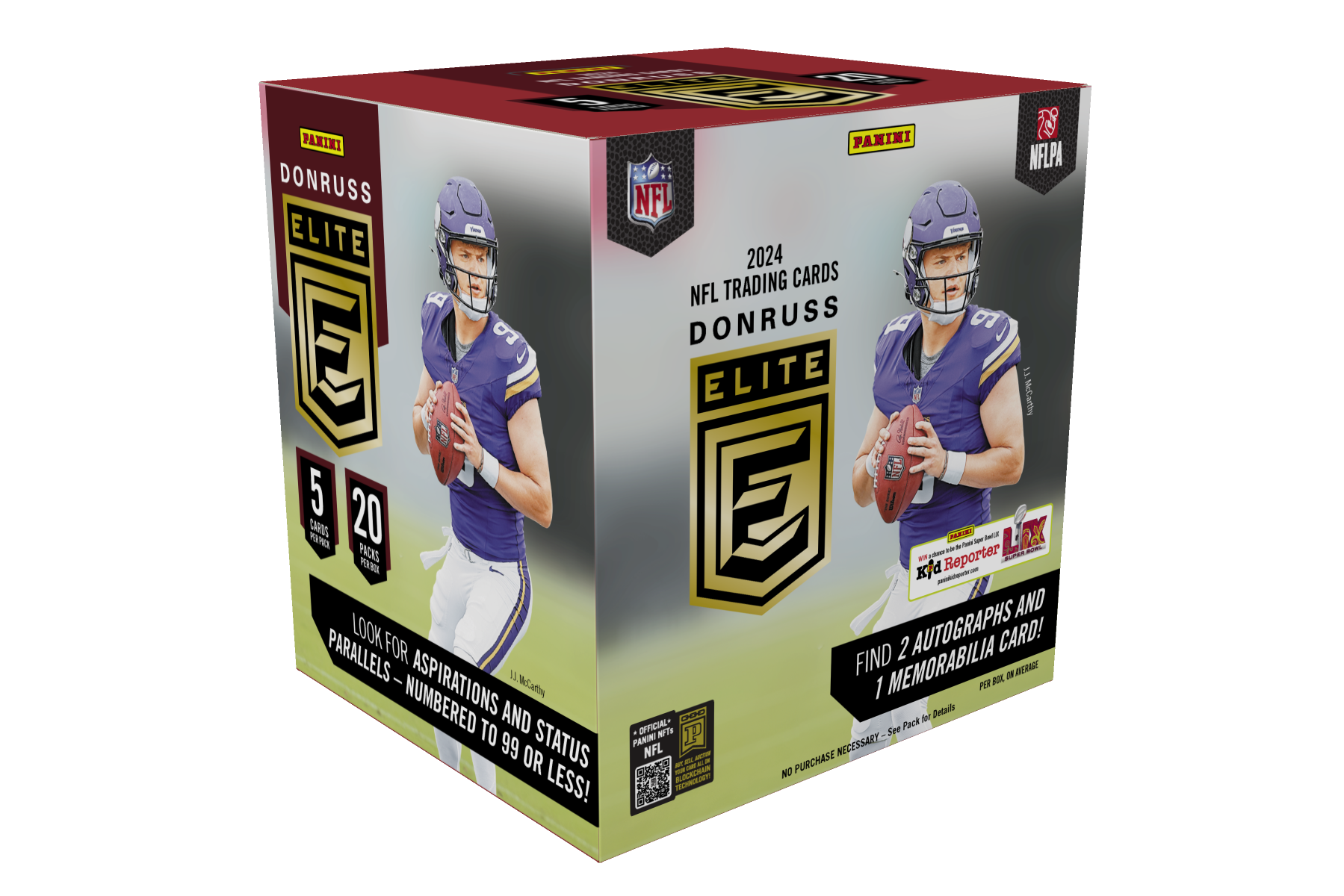 2024 Panini Donruss Elite Football Hobby Box cardcrazy