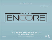 Load image into Gallery viewer, 2024 Panini Encore Football Hobby Box