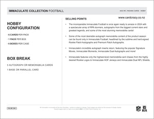 2024 Immaculate Football Box