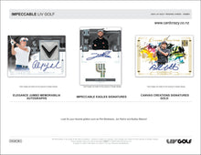 Load image into Gallery viewer, 2024 Panini Impeccable LIV Golf Hobby Box