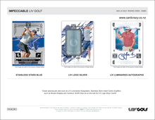Load image into Gallery viewer, 2024 Panini Impeccable LIV Golf Hobby Box