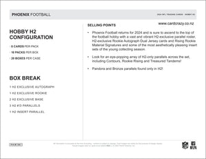 2024 Panini Phoenix Football H2 Box