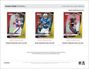 2024 Prizm Football Hobby International Box
