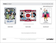 Load image into Gallery viewer, 2024 Panini Prizm LIV Golf Hobby Box