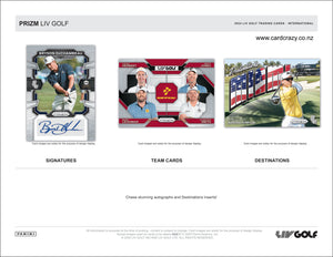 2024 Panini Prizm LIV Golf Hobby International