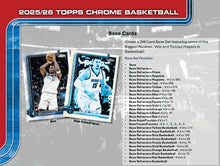 Load image into Gallery viewer, 2025-26 Topps Chrome Basketball - Mega Box
