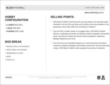 Load image into Gallery viewer, 2025 Black Football