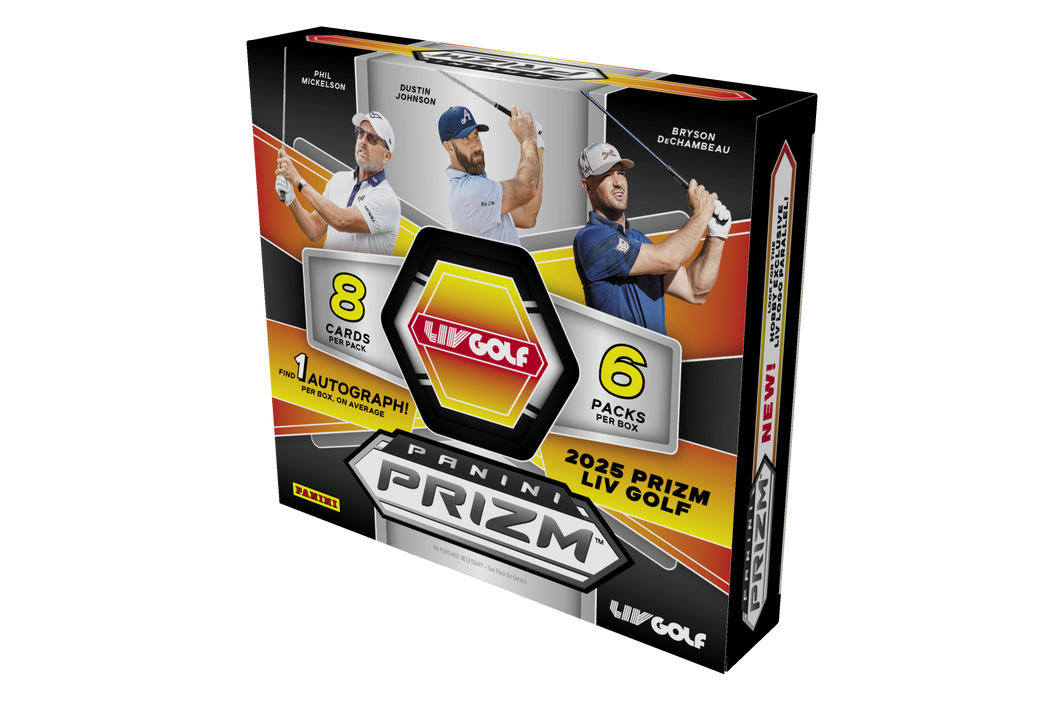 2025 Prizm LIV Golf Hobby Box