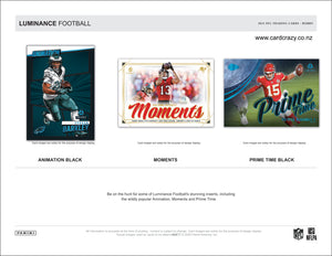 2025 Luminance Football Hobby Box