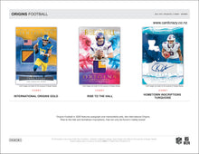 Load image into Gallery viewer, 2025 Origins Football Hobby Box
