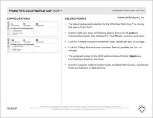 2025 Prizm FIFA Club World Cup Mega