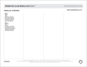 2025 Prizm FIFA Club World Cup Mega