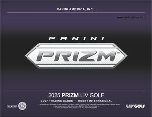 2025 Prizm LIV Golf Hobby International