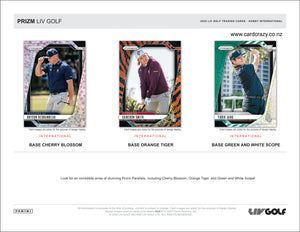 2025 Prizm LIV Golf Hobby International