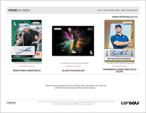 2025 Prizm LIV Golf Hobby International