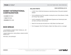 2025 Prizm LIV Golf Hobby International