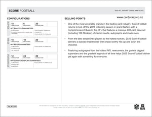 2025 Score Football Blaster