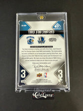 Load image into Gallery viewer, Paul / Howard / Duncan (Hornets/Mavericks/Spurs) - Star Swatches 39/50 - SP Game Used 09/10