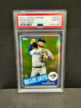 Load image into Gallery viewer, Bo Bichette (Blue Jays) - RC Refractor PSA 10 - Topps Chrome BB 2020