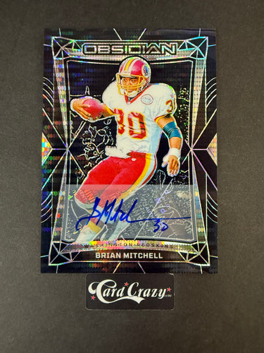 Brian Mitchell (Commanders) - Auto - Obsidian FB 2024