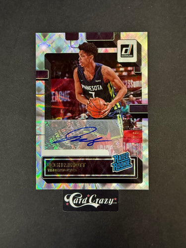 Josh Minott (Timberwolves) - RC Auto 44/75 - Donruss BK 2022/23