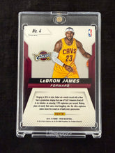 Load image into Gallery viewer, LeBron James (Cavaliers) - Fireworks Silver - Prizm BK 2014/15