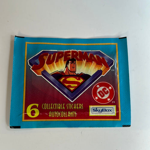 1996 Fleer/Skybox Superman Stickers Pack