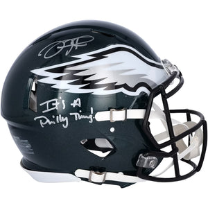 Jalen Hurts Philadelphia Eagles Autographed Helmet