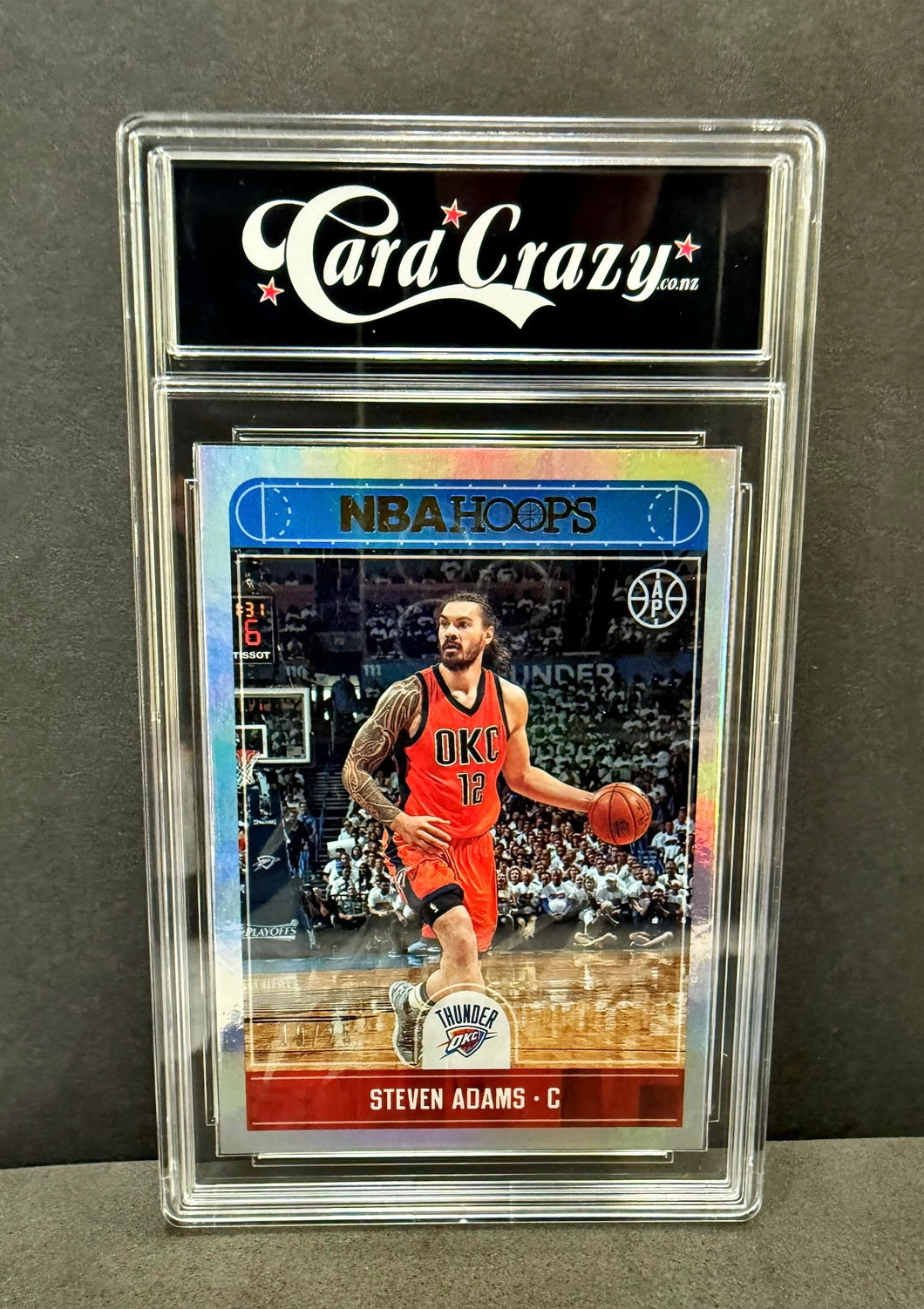 Steven Adams (Thunder) - Silver 19/25 - Hoops BK 2017-18