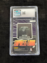 Load image into Gallery viewer, Victor Wembanyama (Spurs) - Express Lane RC Insert CGC 10 - Optic BK 2023/24