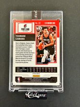 Load image into Gallery viewer, Toumani Camara (Trail Blazers) - Green Cracked Ice RC 2/5 - Contenders Optic BK 2023/24
