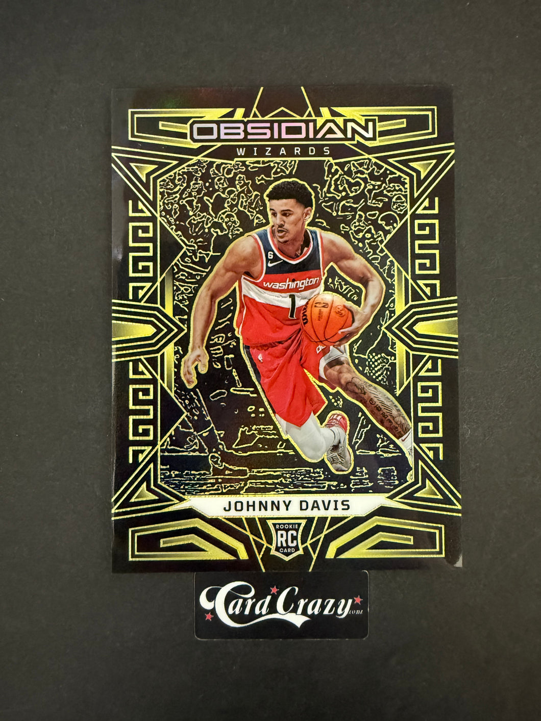 Johnny Davis (Wizards) - Yellow 07/10 - Obsidian BK 2022/23