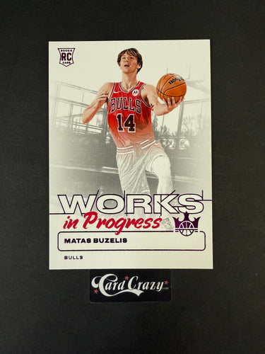 Matas Buzelis (Bulls) - RC Insert Pink 76/99 - Court Kings BK 2024/25