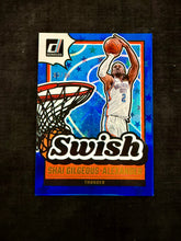 Load image into Gallery viewer, Shai Gilgeous-Alexander (Thunder) - Intl. Blue Stars Swish 63/99 - Donruss BK 2024/25