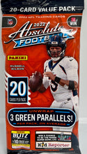 Load image into Gallery viewer, 2022/23 Panini Absolute Football Fat Pack Box