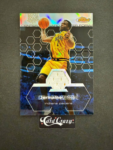 Jermaine O'Neal (Pacers) - Jersey G/Worn 086/250 - Topps Finest BK 2003/04