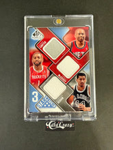Load image into Gallery viewer, Carter / McGrady / Gervin (Nets/Rockets/Spurs) - Star Swatches 14/50 - SP Game Used 09/10
