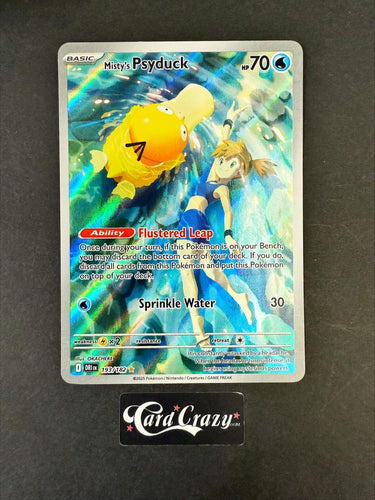 Misty's Psyduck Destined Rivals  Illustration Rare  193/182
