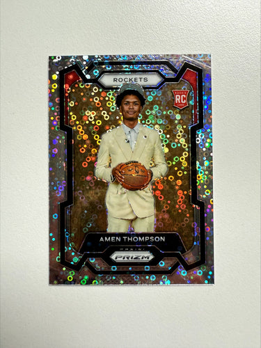 Amen Thompson (Rockets) - Rookie Variation Silver - Prizm BK 2023/24