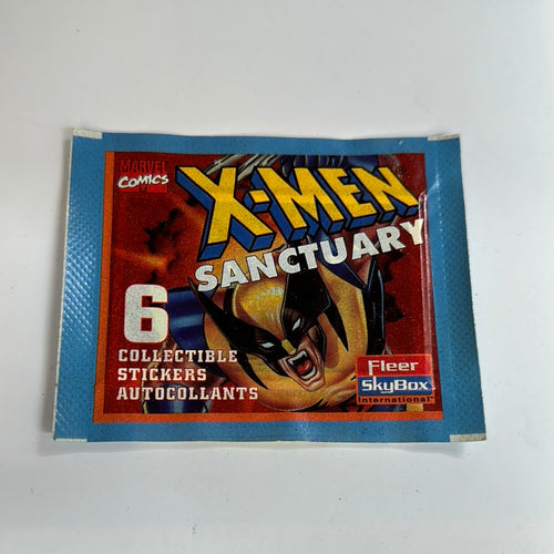 1996 Fleer/Skybox X-Men Sanctuary Stickers Pack